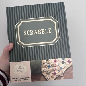Scrabble Hearth & Home Classic bookshelf NWT